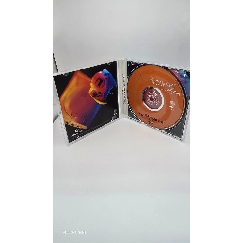 SEGA Dreamcast Web Browser (Sega Dreamcast,‎ 1999) CIB Complete Tested Working